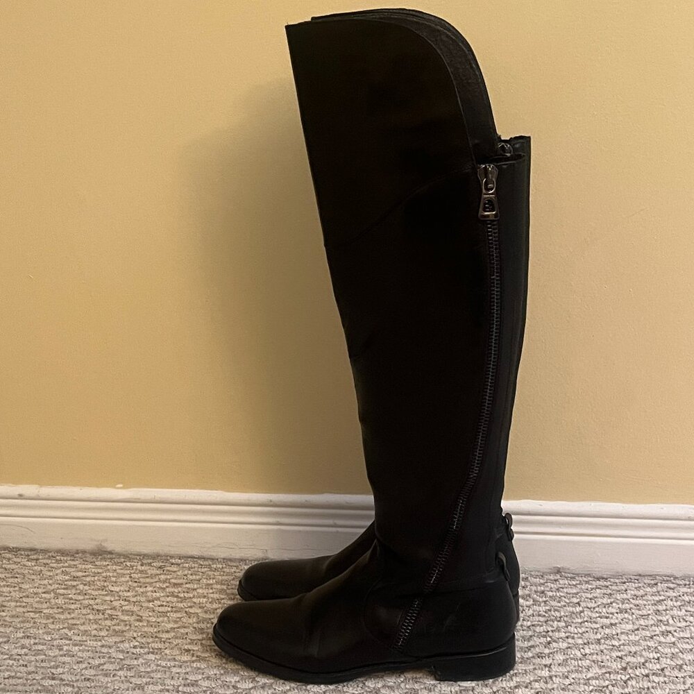 RUDSAK over the knee back leather boots size 38 EUC